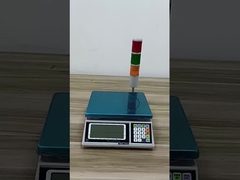 آلة قياس الوزن الرقمية الكم المفتاح الخضراء مع المفاتيح العددية