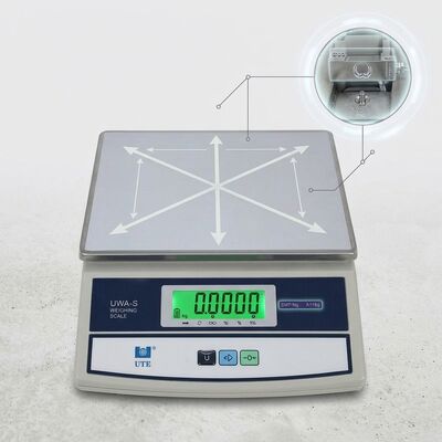 Portable Digital Weighing Scale 100kg Folding Platform Battery Operated Carry Handle